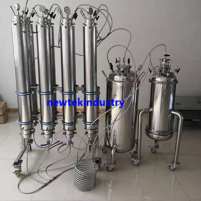 70lbs Stainless Steel BHO Closed Loop Extraction System Fully Jacketed