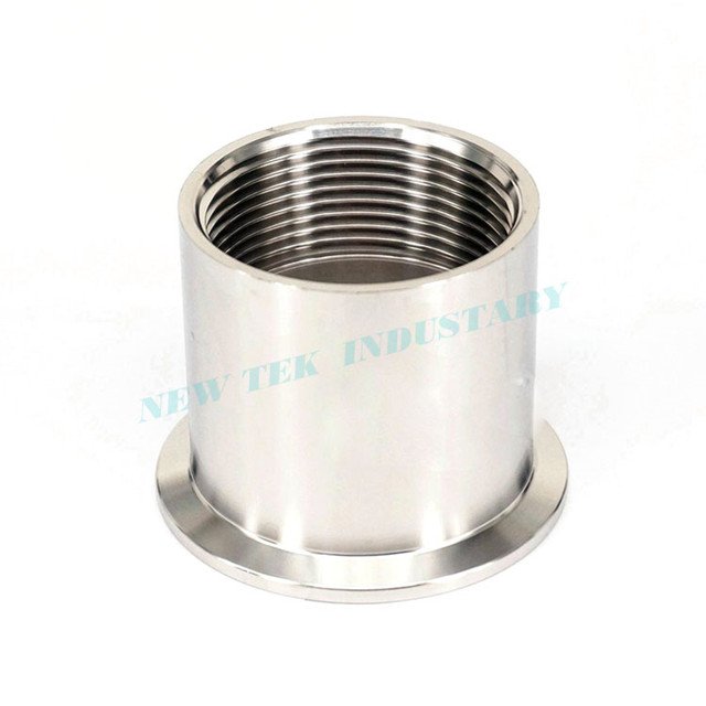 Saitary Stainless Steel Tri Clamp to G Internal Threaded Ferrules
