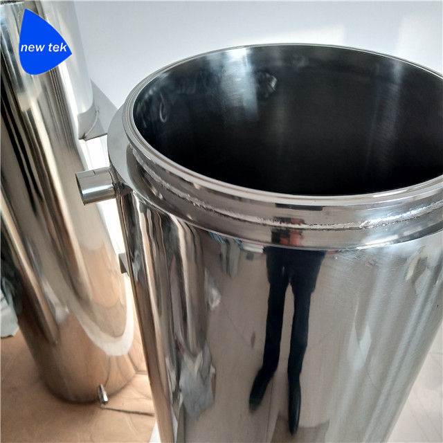 Sanitary Stainless Tri Clamp Fully Jacketed Material Column