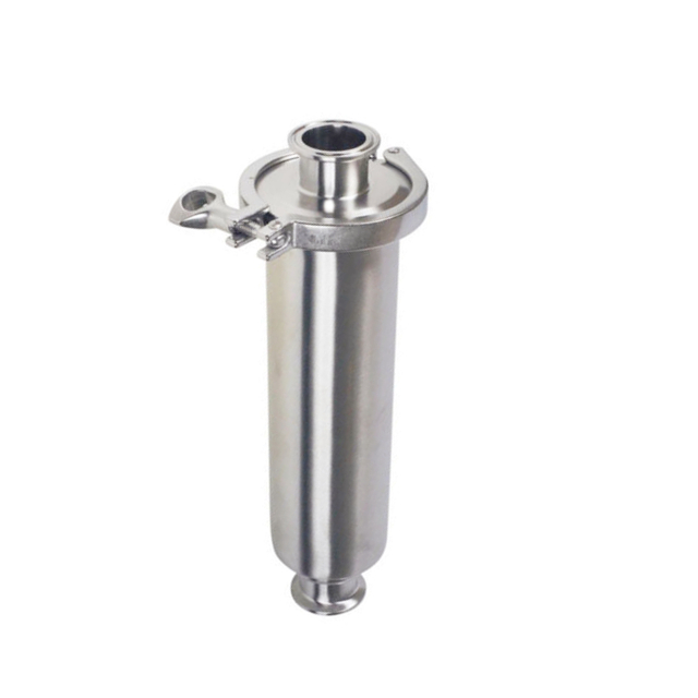 Sanitary Stainless Steel Tri Clover Compatible TC Inline Filter