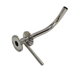 Stainless Steel Brew Kettle Tri Clover Compatible Racking Arm Pickup Tube 