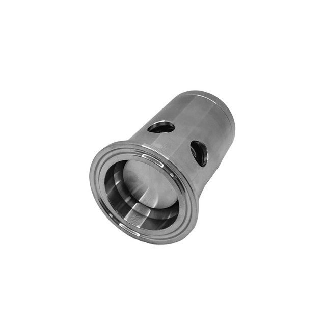 SS304 Stainless Steel Tri Clamp 15 psi Fixed Pressure Relief / Vacuum Valve 