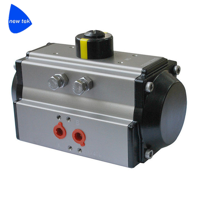 Single Acting Valve Pneumatic Rotary Actuator Spring Return Buy pneumatic actuator, ball valve