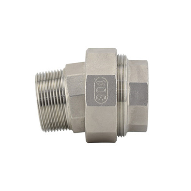 Stainless Steel Female to Male Conical Union 150LB Threaed Fitting