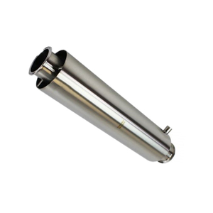 Stainless Steel Tri-Clamp Sleeve Material Column w/ Drain Port