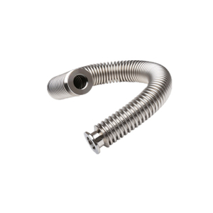 Sanitary Stainless Steel ISO-KF Thick Wall Metal Hose Vacuum Components