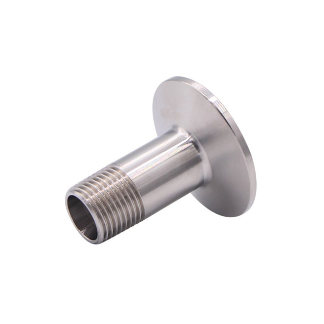 Sanitary Stainless Steel Tri Clamp Male BSPT Adapter