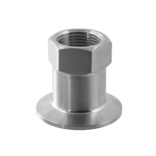 Sanitary Stainless Steel Pipe Fitting Female BSP X Tri Clamp Adapters