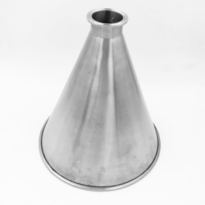 Stainlesss Steel Tri Clover Conical Hopper Funnel